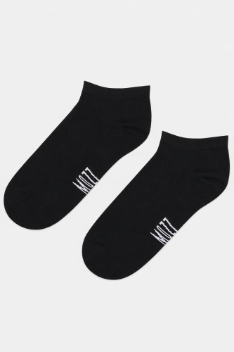 Klasyczne stopki gładkie czarne