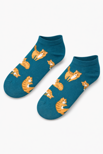 Kolorowe stopki morskie w kotki