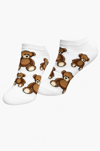 Kolorowe stopki kremowe w misie