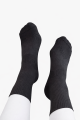 Sportowe czarne krótkie skarpetki meryl soft