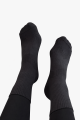 Sportowe czarne krótkie skarpetki meryl soft